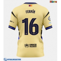 Fotballdrakt Herre Barcelona Fermin Lopez #16 Bortedrakt 2025-26 Kortermet